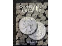 COLLECTOR'S SET - 25 CENTS WITH WASHINGTON PORTRAIT 1988-1998