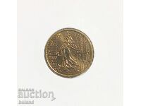 France UNC Euro Coin 10 Cents 2000 Cent France Euro Cent