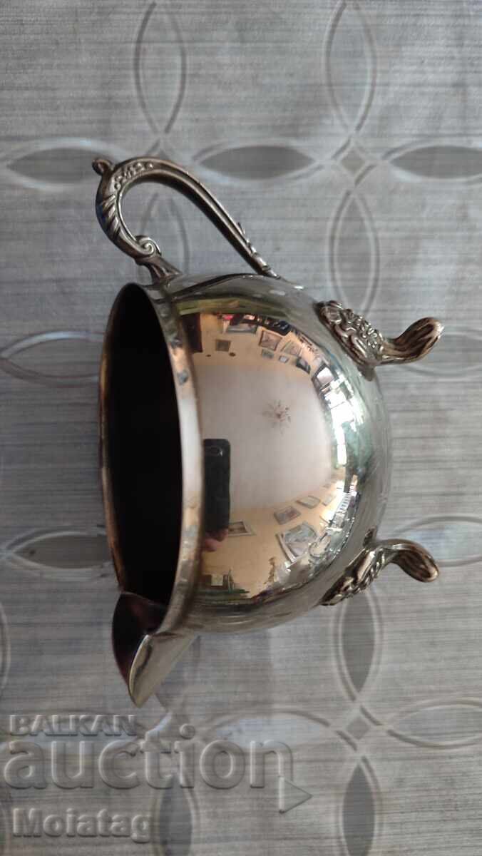 Cană metalică pentru lapte, pentru cafea