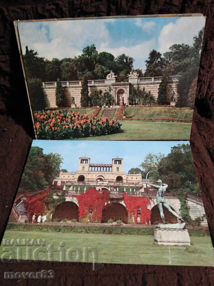 Livrarea Cărți poștale Potsdam-Sanssouci. Anul 1971