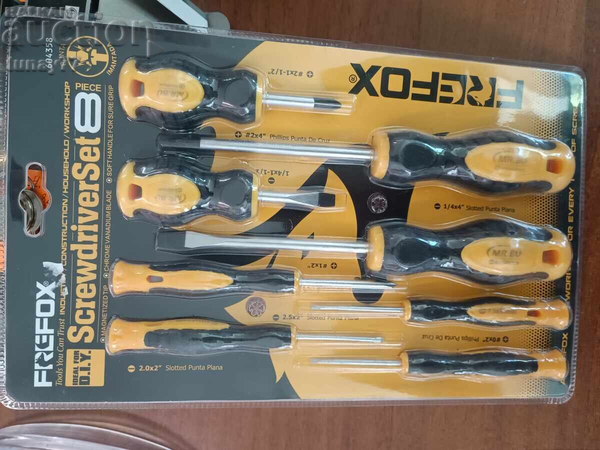 Frefox screwdriver set 8 pieces new in box - 5