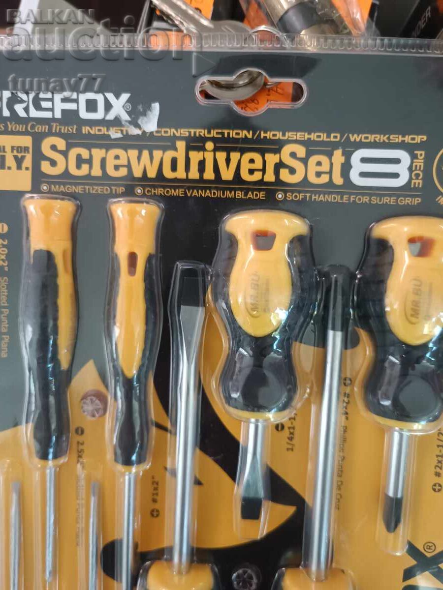 Frefox screwdriver set 8 pieces new in box - 7
