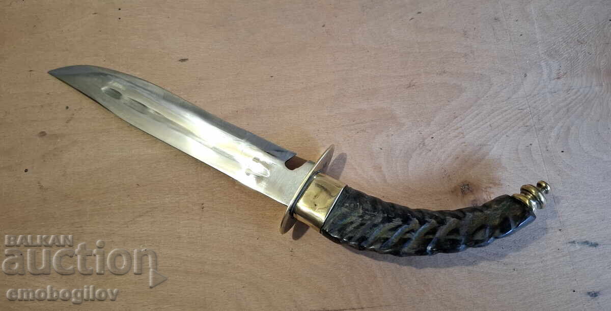 Auction  Unique Kostenets Knife-Bronze Sheath