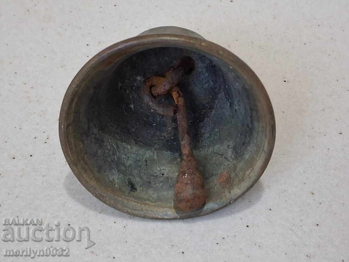 Auction  Old bronze bell, bell, chan, clapper, chime