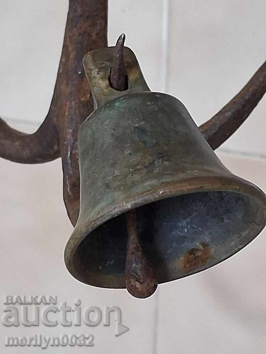 Old bronze bell, bell, chan, clapper, chime