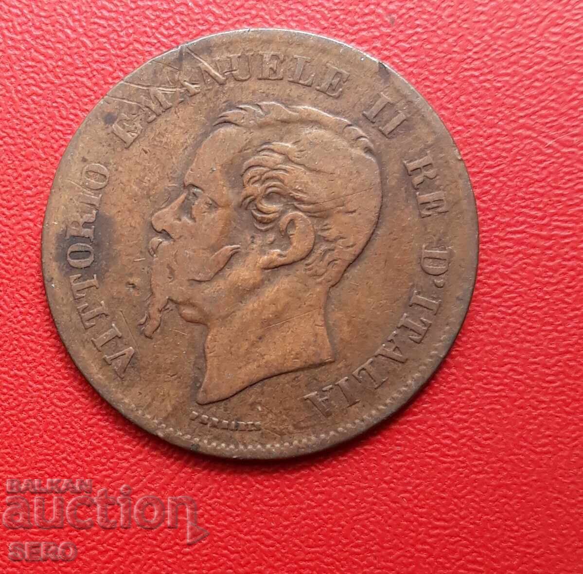 Italia-5 cenți 1861 M-Milano cu preț € 0.70 | 1.37 BGN