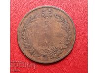 Italia-5 cenți 1861 M-Milano