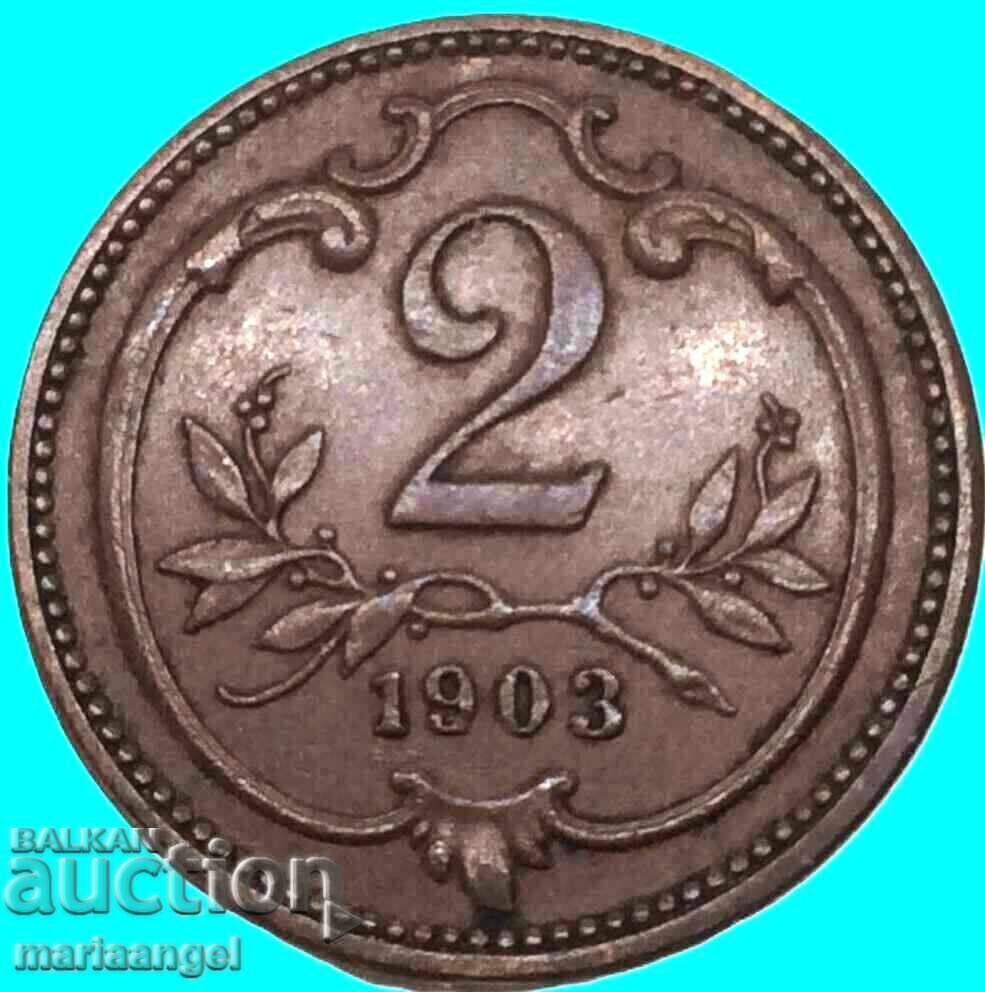 Австрия 2 хелера 1903 - 5 Австрия 2 хелера 1903 - 5