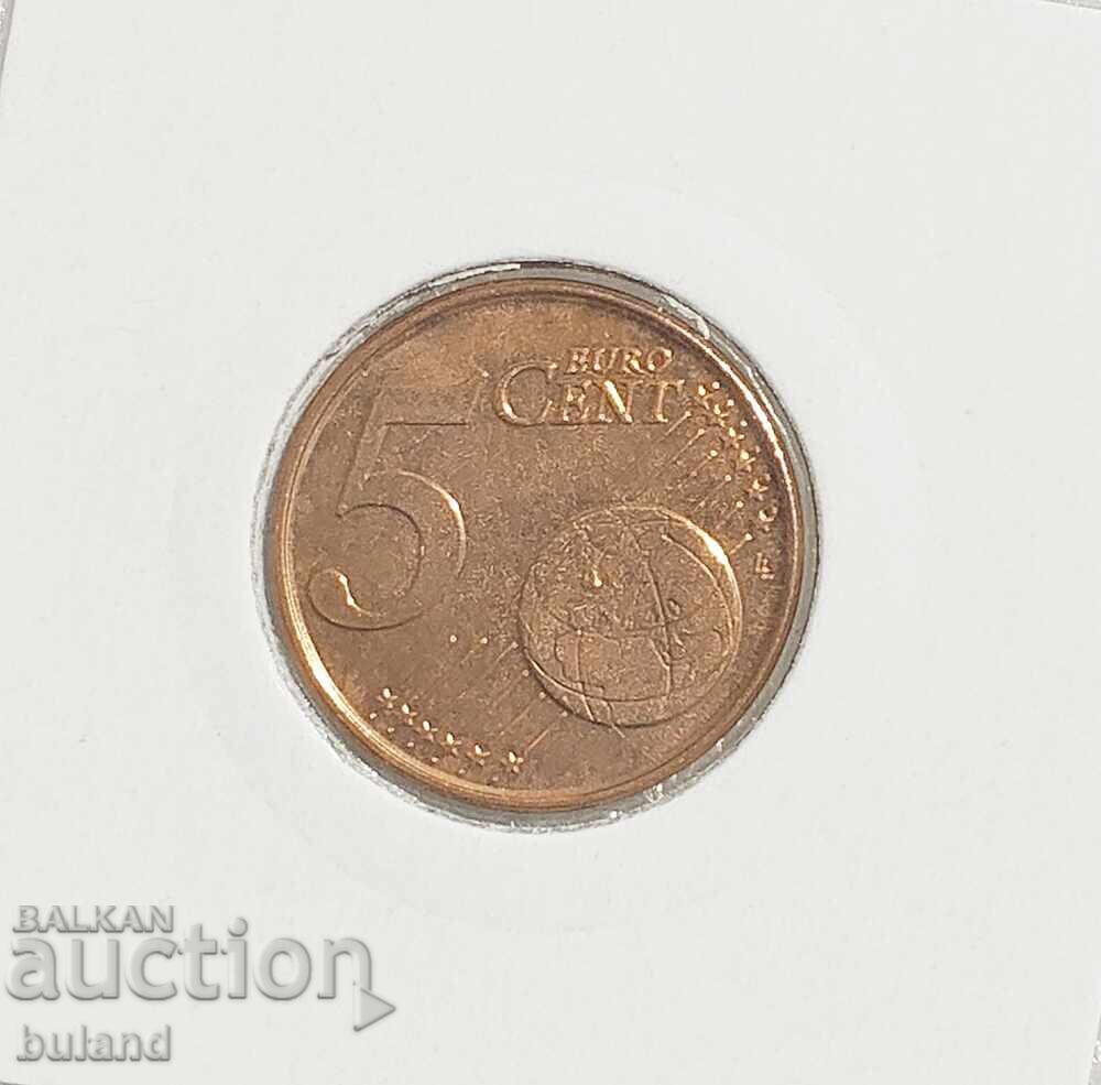 Belgia UNC Monedă Euro 5 Cenți 1999 Euro Cent Belgia cu preț € 3.00 | 5.87 BGN