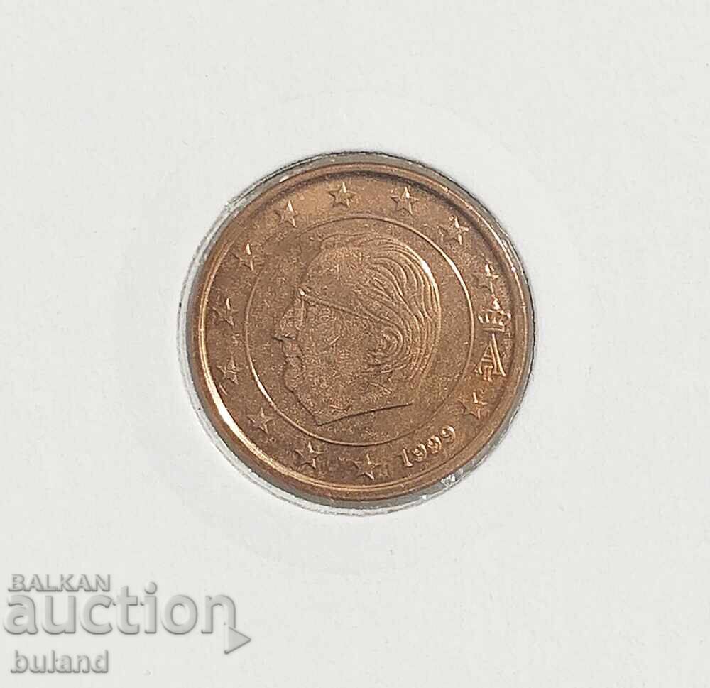Belgia UNC Monedă Euro 5 Cenți 1999 Euro Cent Belgia