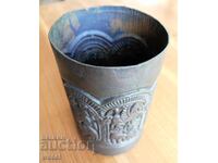 Old metal vessel