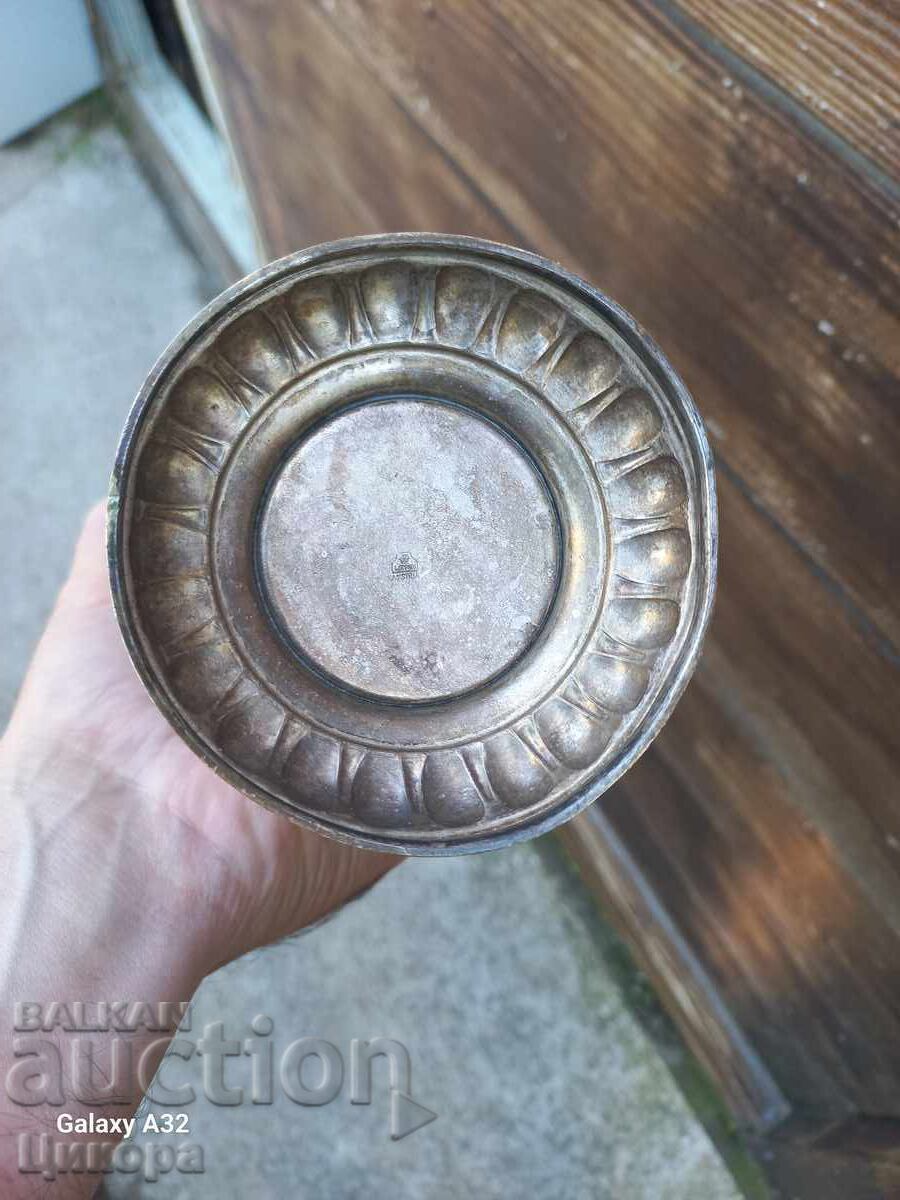 VECHE VAZĂ METALICĂ AUSTRIACĂ LENK AUSTRIA - 6