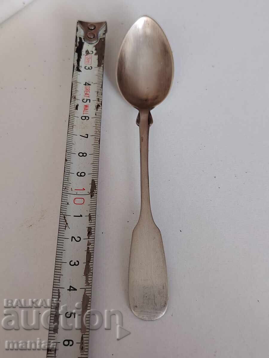 Antique hallmarked silver spoon - 5