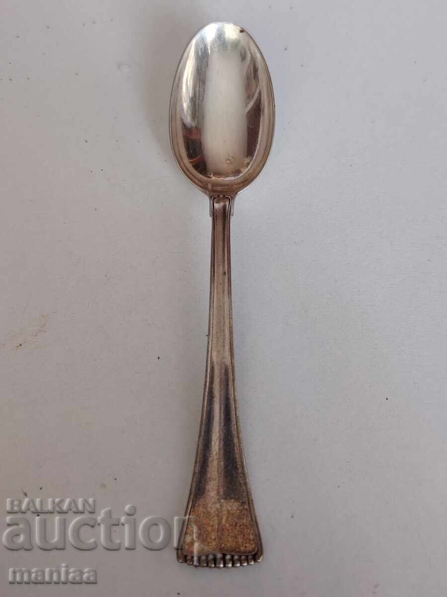 Antique hallmarked silver spoon