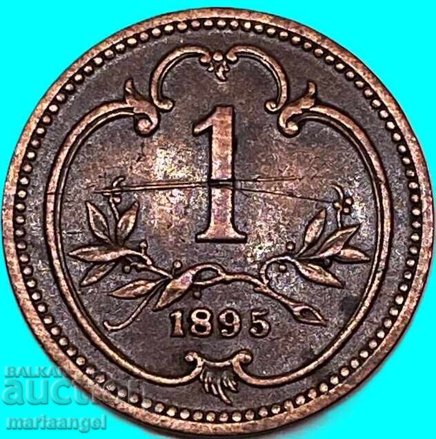 1 Heller 1895 Austria Ungaria cu preț € 1.99 | 3.89 BGN 1 Heller 1895 Austria Ungaria cu preț € 1.99 | 3.89 BGN