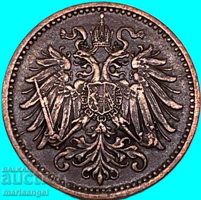 1 Heller 1895 Austria Ungaria 1 Heller 1895 Austria Ungaria