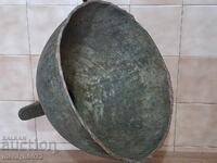 Winery copper funnel for decanting wine copper vessel copper