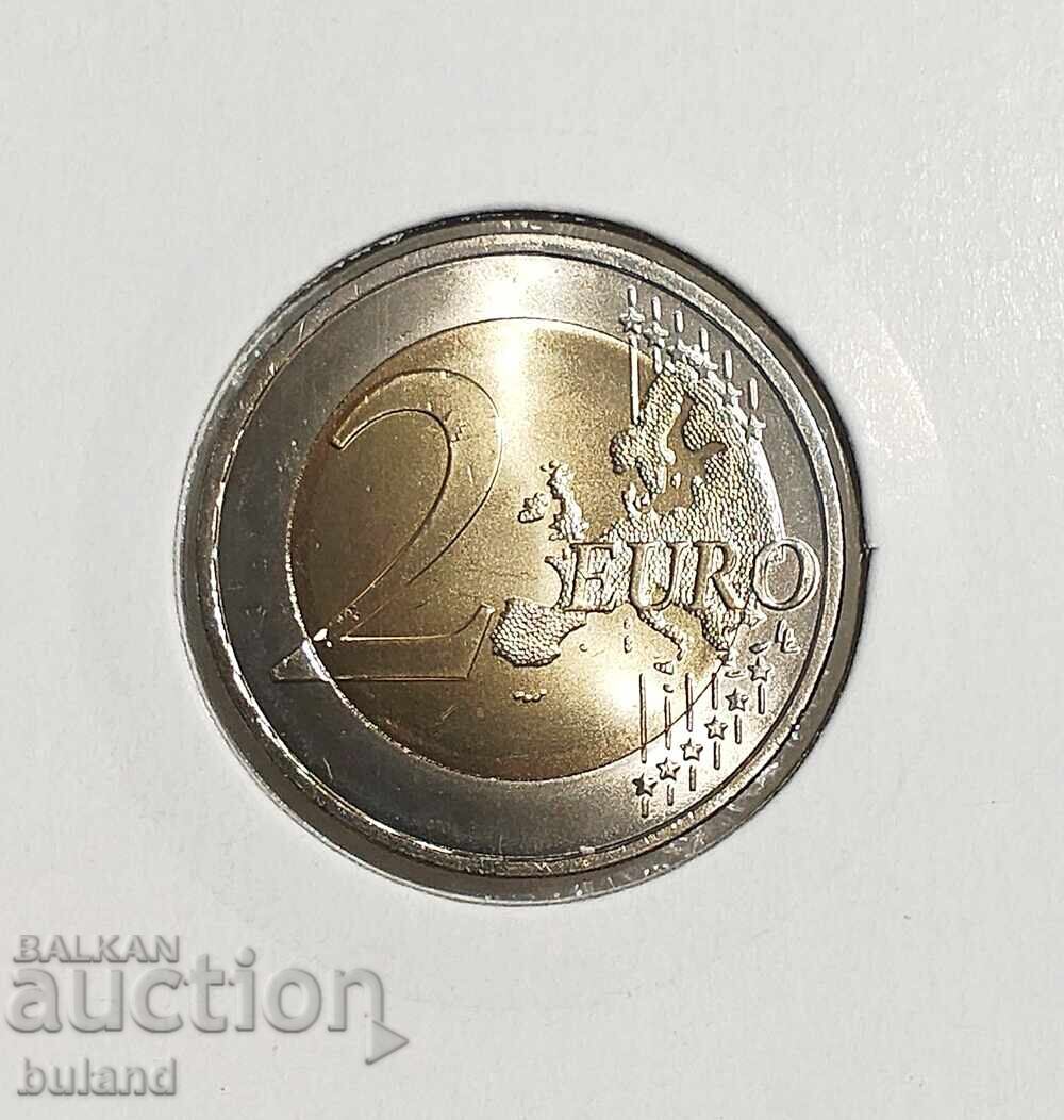 Германия Юбилейна Евромонета 2 Евро 2007 J Римски Договор с цена € 9.00 | 17.60 лв.