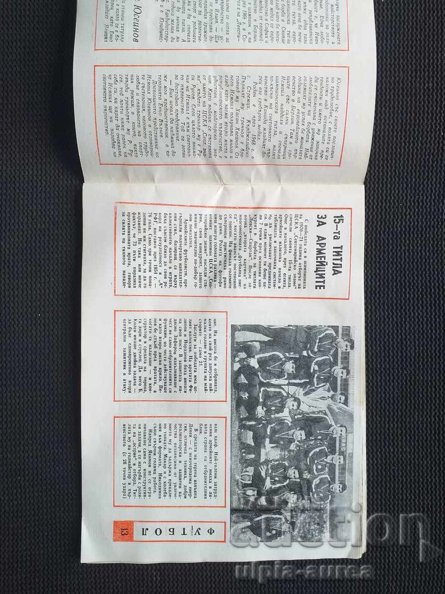 Livrarea 1971 PANORAMĂ SPORTIVĂ