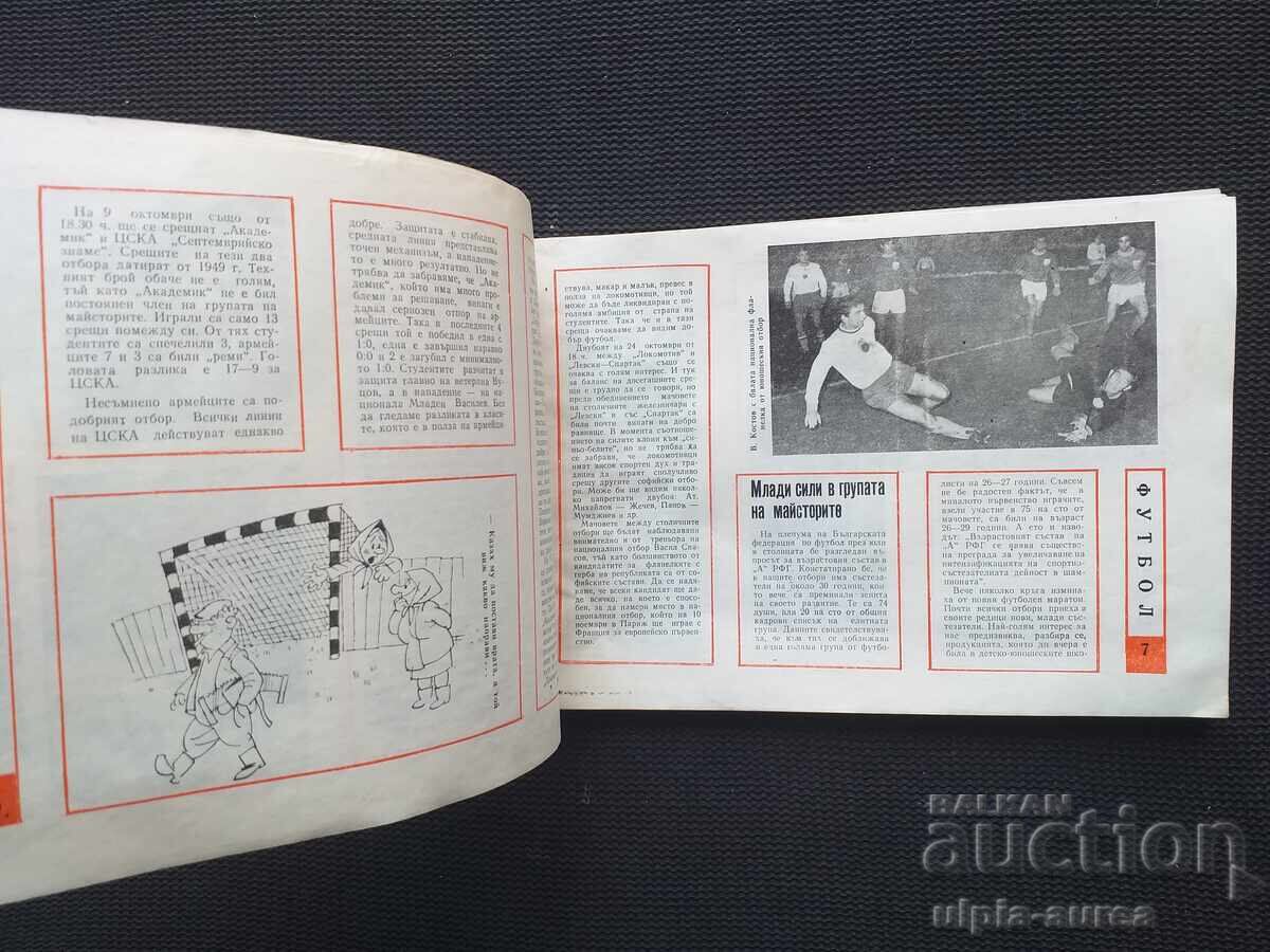 Licitație 1971 PANORAMĂ SPORTIVĂ