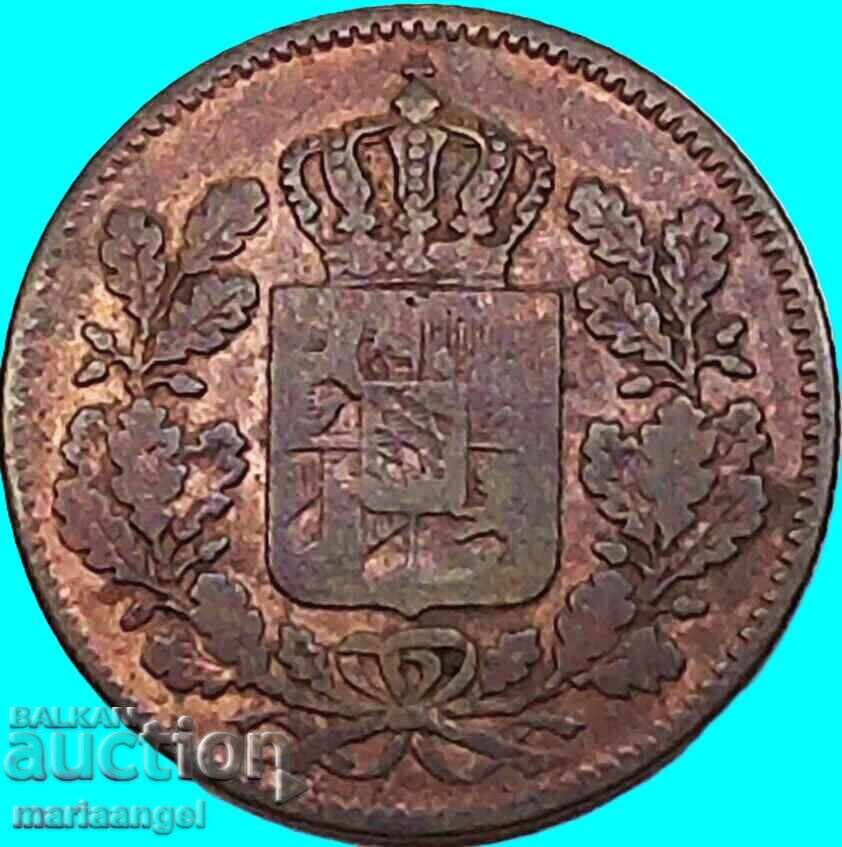 2 pfennig 1849 Βαυαρία Γερμανία - 7