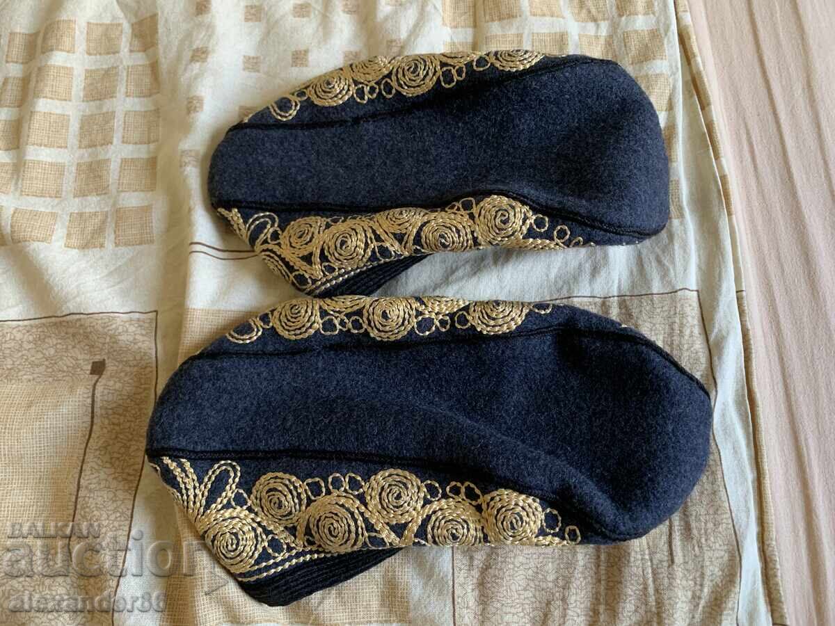 Livrarea Șosete tradiționale vechi broderie găitan costum popular