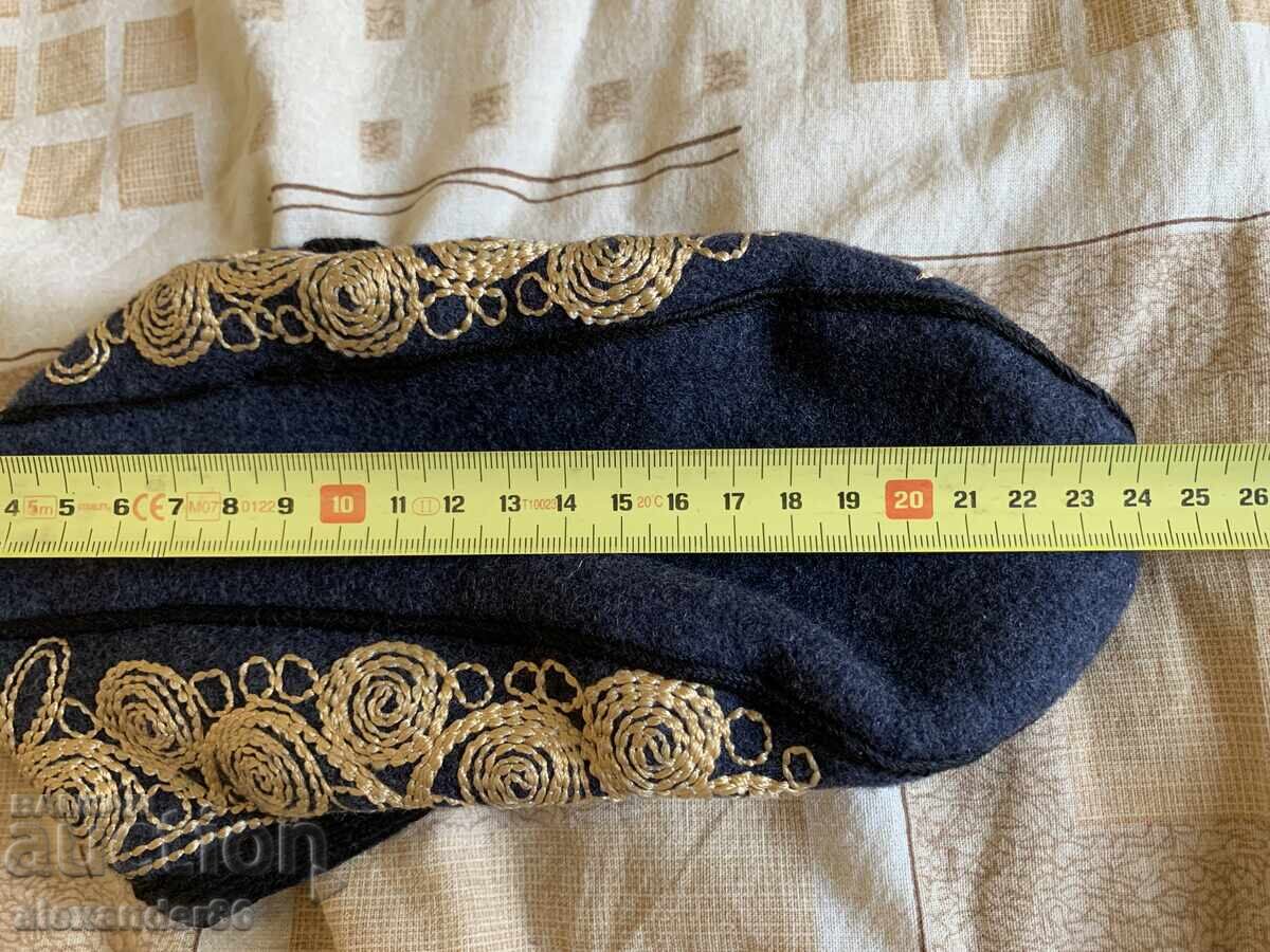 Șosete tradiționale vechi broderie găitan costum popular - 5