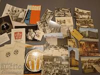 Brochures, postcards, photos, tickets