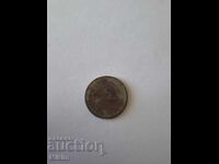 Монета 5 стотинки 1913г. България