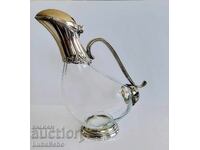 Decantor în stil Art Nouveau, Royal Crystal Rock (RCR) Italia