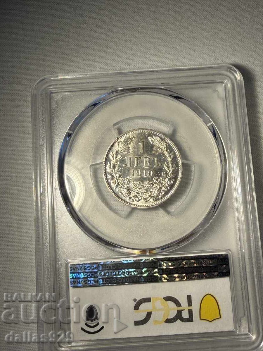 1 лев 1910 ms61 с цена € 285.00 | 557.41 лв. 1 лев 1910 ms61 с цена € 285.00 | 557.41 лв.