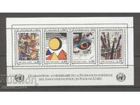 Elveția - Bl.4 1986 și Hundertwasser 1983 Mi 17/18
