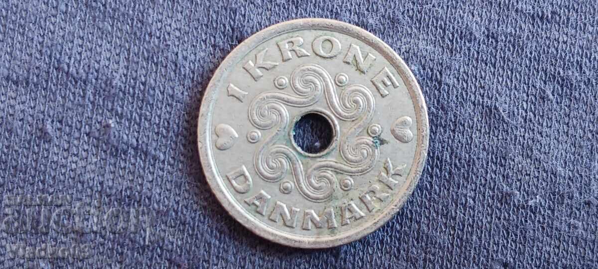Danemarca 1 coroană 1999