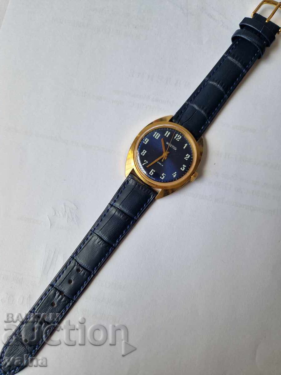 WOSTOK, 2409, 36,0mm, Au 10, mecanism komandirskie! TOP! - 7