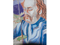 Kiril Nedyalkov (1940 – 2023) portrait painting