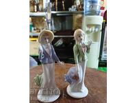 Beautiful porcelain figurines
