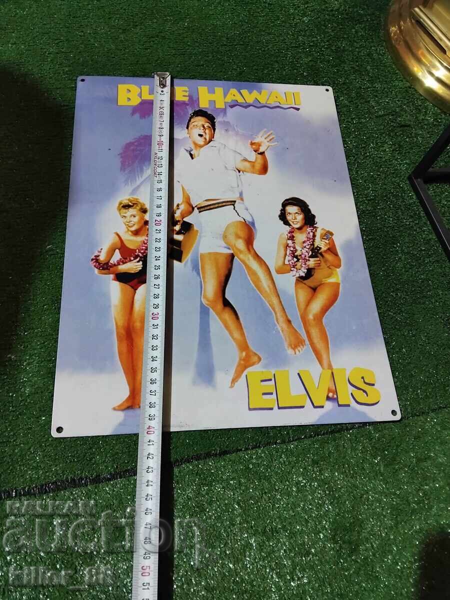 Μεταλλική ταμπέλα ELVIS με τιμή € 18.00 | 35.21 BGN