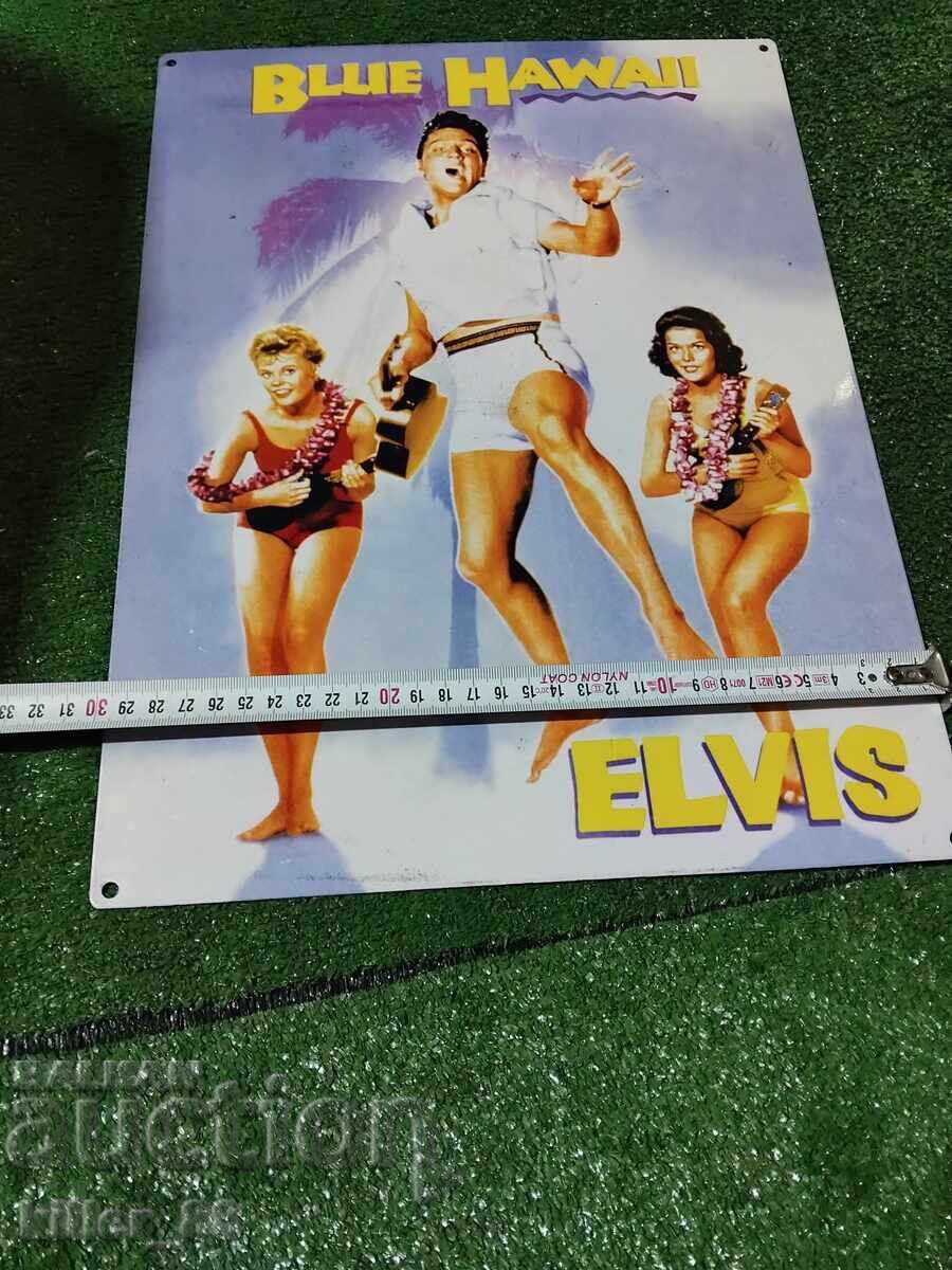 Δημοπρασία Μεταλλική ταμπέλα ELVIS