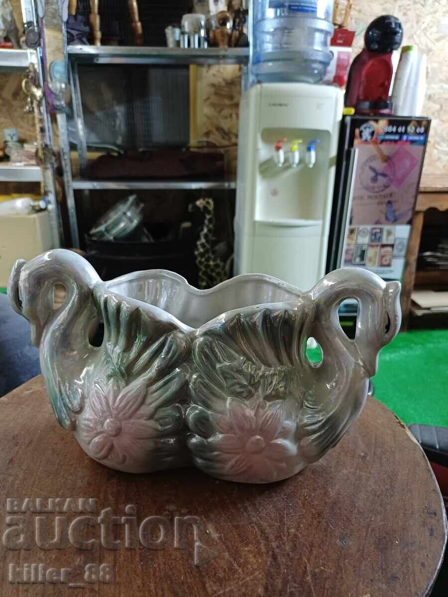 Vintage swan planter with price € 18.00 | 35.21 BGN