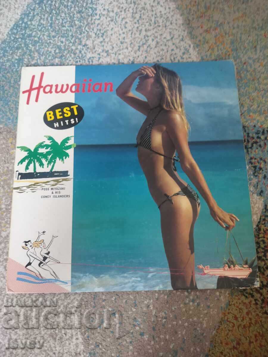 Cele mai bune hituri hawaiene disc de vinil presaj japonez