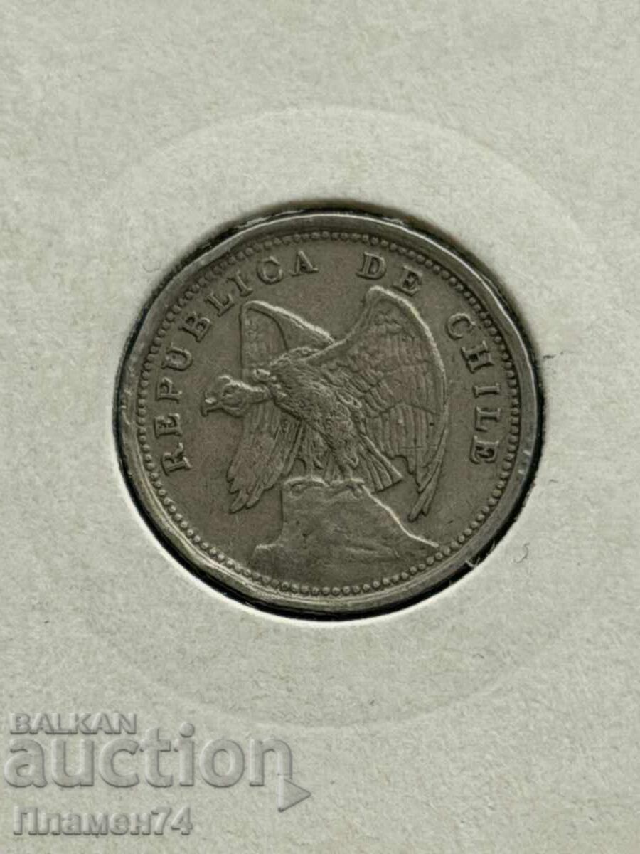 10 centavos 1937 Chile cu preț € 1.00 | 1.96 BGN