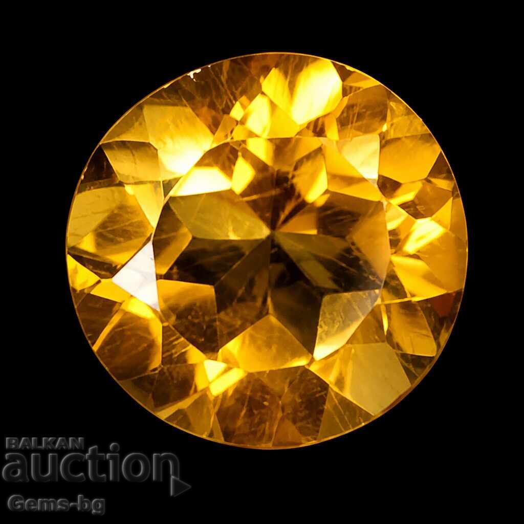Natural citrine 7mm
