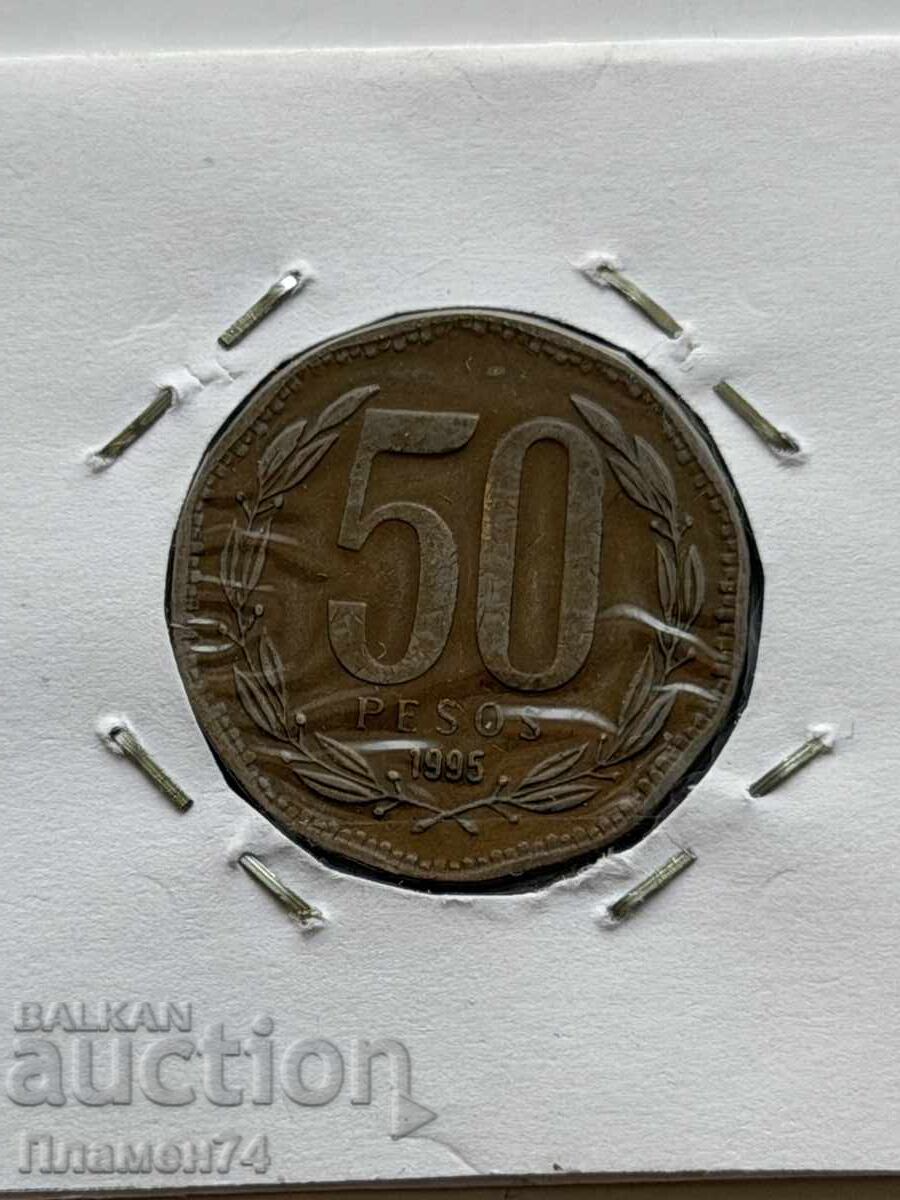 50 πέσος 1995 Χιλή