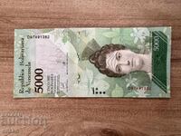 Βενεζουέλα - 5000 μπολίβαρ (2017) UNC
