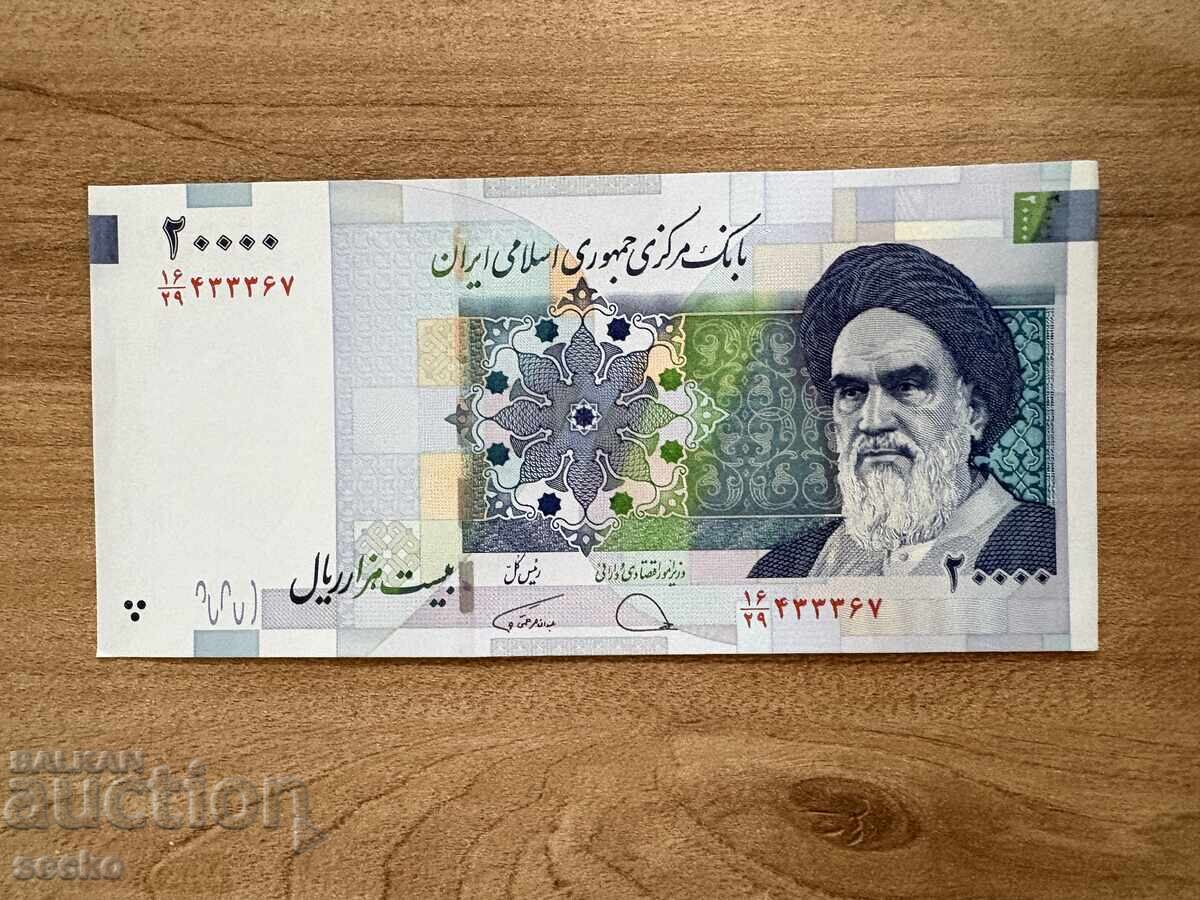 Iran - 20000 riali (2019) UNC