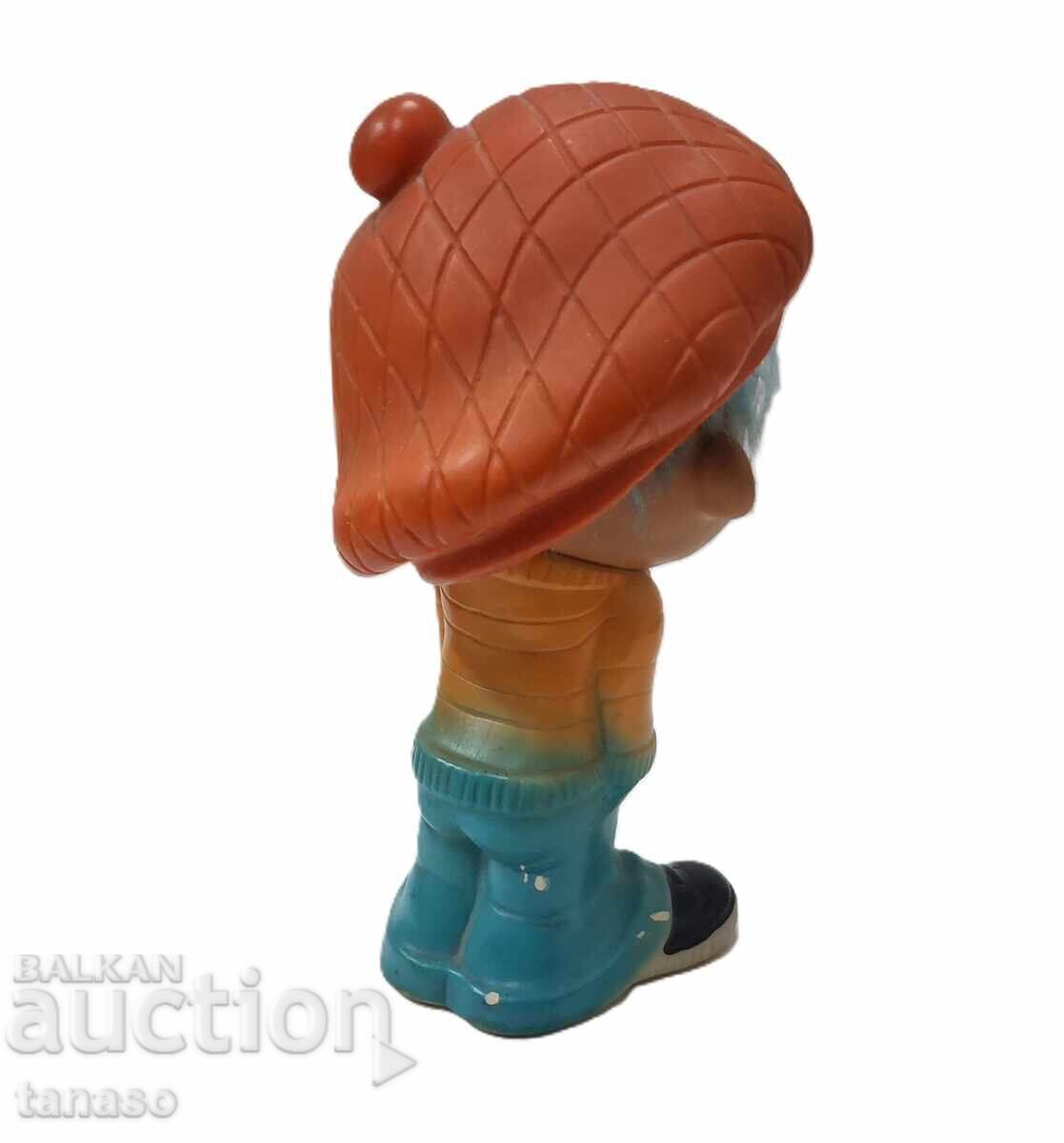 Auction Vintage socialist rubber toy, figurine – 21 cm(15.3) Auction Vintage socialist rubber toy, figurine – 21 cm(15.3)