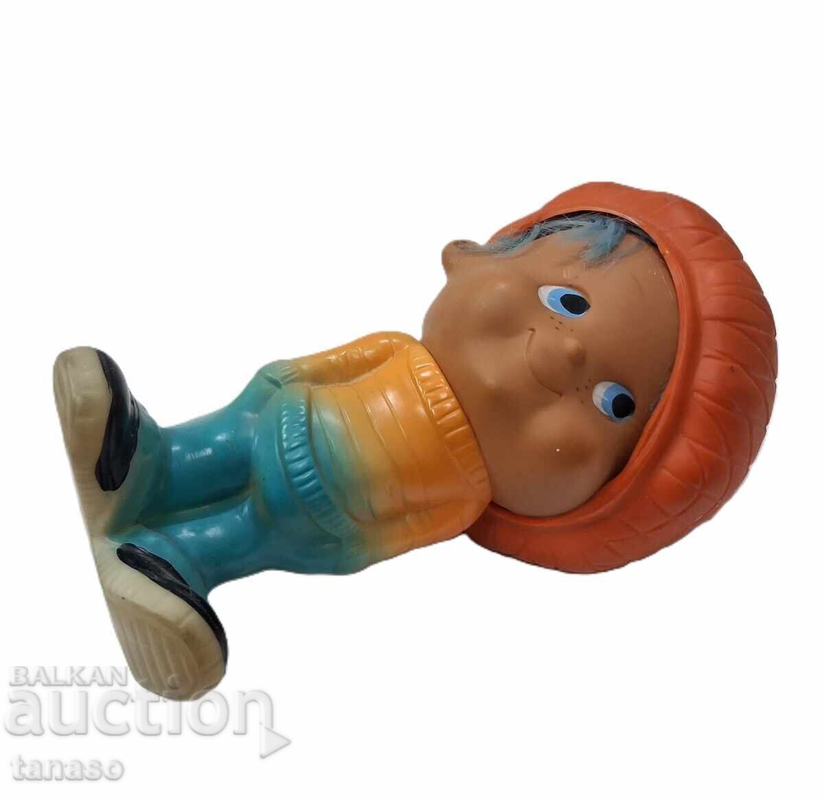 Vintage socialist rubber toy, figurine – 21 cm(15.3) - 6 Vintage socialist rubber toy, figurine – 21 cm(15.3) - 6