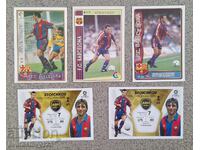 Lot 5 cărți poștale mici noi CSKA Hristo Stoichkov