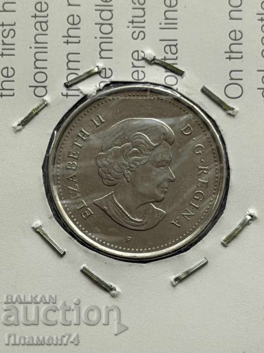 5 σεντ 2005 Καναδάς με τιμή € 1.00 | 1.96 BGN