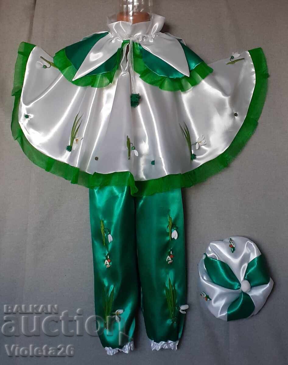 Snowdrop costume for children 3-13 years old 195 lei with price € 40.00 | 78.23 BGN